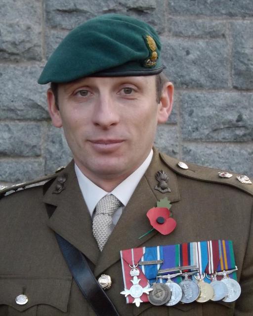 Lt Col Tom J Salberg, MBE RE.