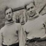 John Key and Fred Peachey, Glencanisp Scotland, 1943