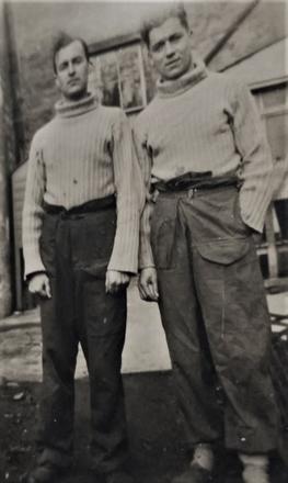 John Key and Fred Peachey, Glencanisp Scotland, 1943