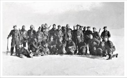 Summit of Ben Nevis, 13 March 1941, collection of George Dickinson No.6 Cdo