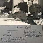 LCpl Bibby and Pte  Peachey 1940 Salvation Army canteen Paignton