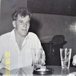 Gnr 'Taffy' Orford and Gnr Lawrence Stewart. Britannia Club Singapore 1964.