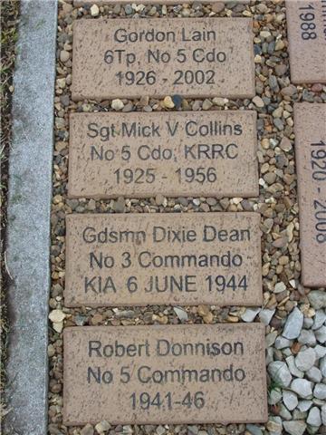 Gordon Lain, Mick Collins, Robert Donnison, Dixie Dean