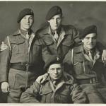 Terry Duddy and fellow commandos,