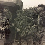 Ron 3rd from Left) and others, 289 Cdo Bty.RA