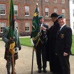 Dave Matthews, Jerry Wesley Josee, Royal Hospital Chaplain, The Reverend Steven Brookes and Ernie Brown