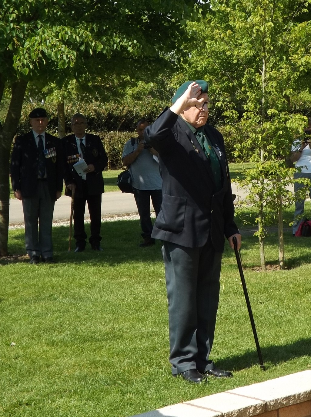 Mac McNickle pays his Respects