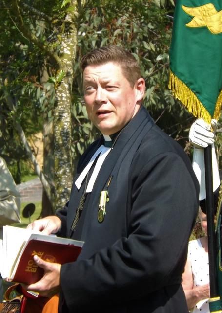 Captain, The Reverend Darren Middleton, CF, MA (Th)