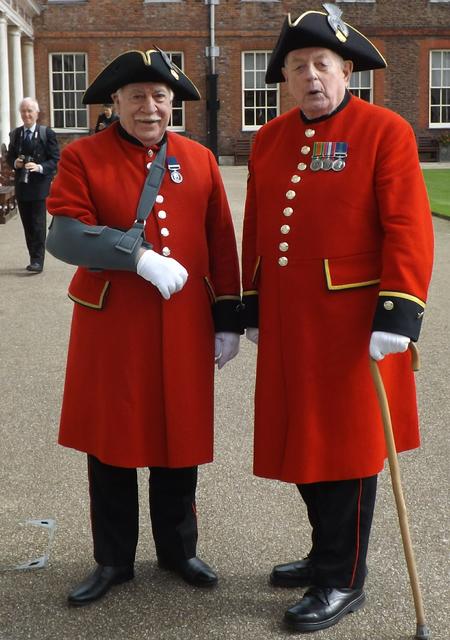 In-Pensioners, John Honey and Pat Higgins