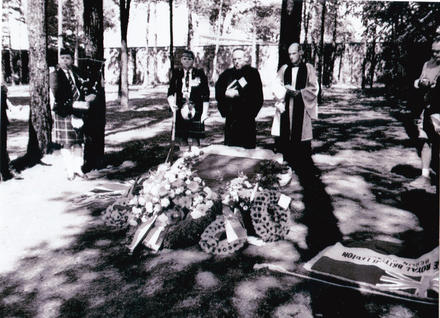 Dedication Service at Sachsenhausen 6th July 2001