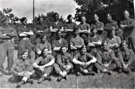 1 Section, 3 Troop, No.6 Commando, near Lübeck Germany  after VE Day.
