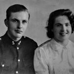CSM 'Jack' Lillico (No.4 Cdo) & Mrs J R Lillico