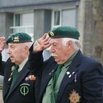 Roy Cadman (3 Cdo) and John. 6th June 2018. Normandy.