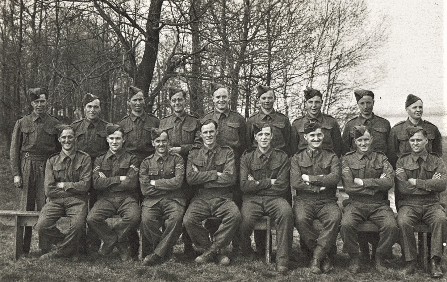 TSM Peter McKee No.7 Commando and others, Stalag IV A (3)