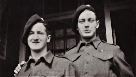 David 'Punch' Thom and Bert Withrington, 41RM Commando