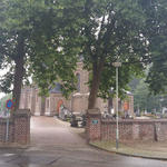 Entrance to St Martinus Kerk, Linne, The Netherlands