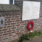 1st Commando Bde. Plaque at St Martinus Kerk, Linne.