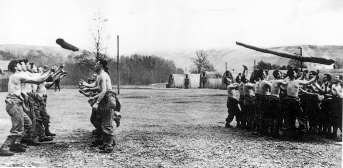 WW2 Commando training at the Commando Depot, Achnacarry