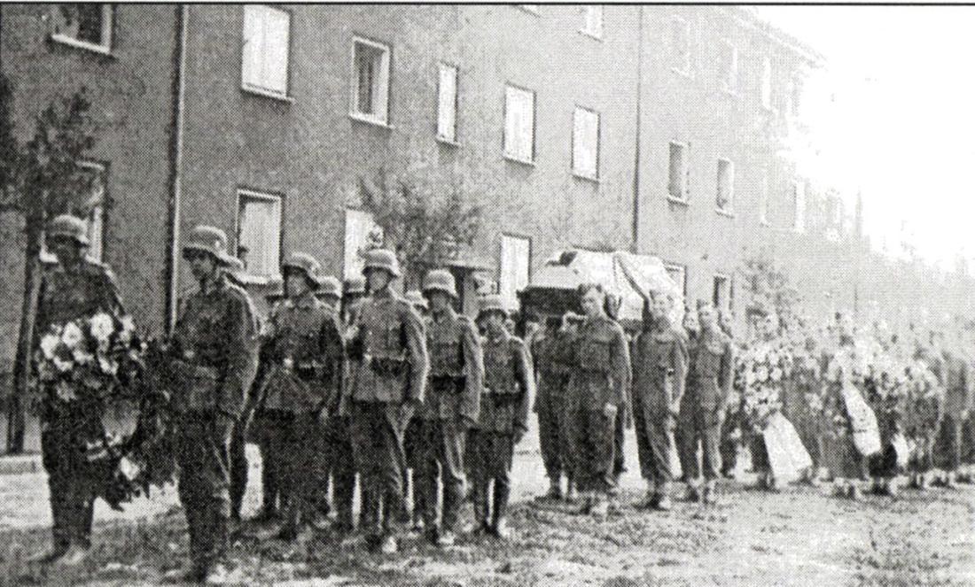 Funeral Procession 1st April 1942 after Operation Chariot at St Nazaire