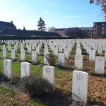 Uden War Cemetery graves