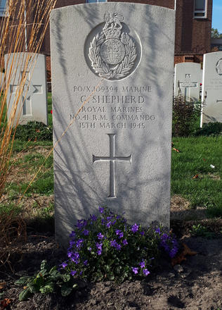 Grave of Mne. George Shepherd
