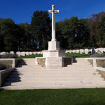 Mook War Cemetery cross
