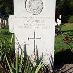 Grave of Lance Corporal  Edward William Ambler