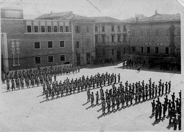 No.2 Commando Parade Ravenna Italy May 1945