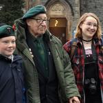 Mac and his grandchildren, Connor and Maisie.