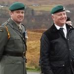 Major Steven Sutherland, RM & Ernie Brown