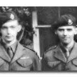 Lieut. Douglas Johnston and Lieut. Joab  'Joe' Denham MM