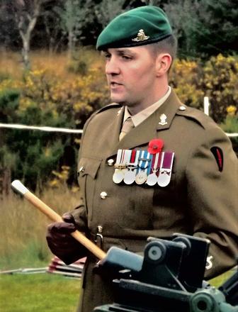Parade Marshall, BSM Neil Clarke