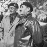 Lt Gen T.L. Hunton and Lt Col Charles Vaughan