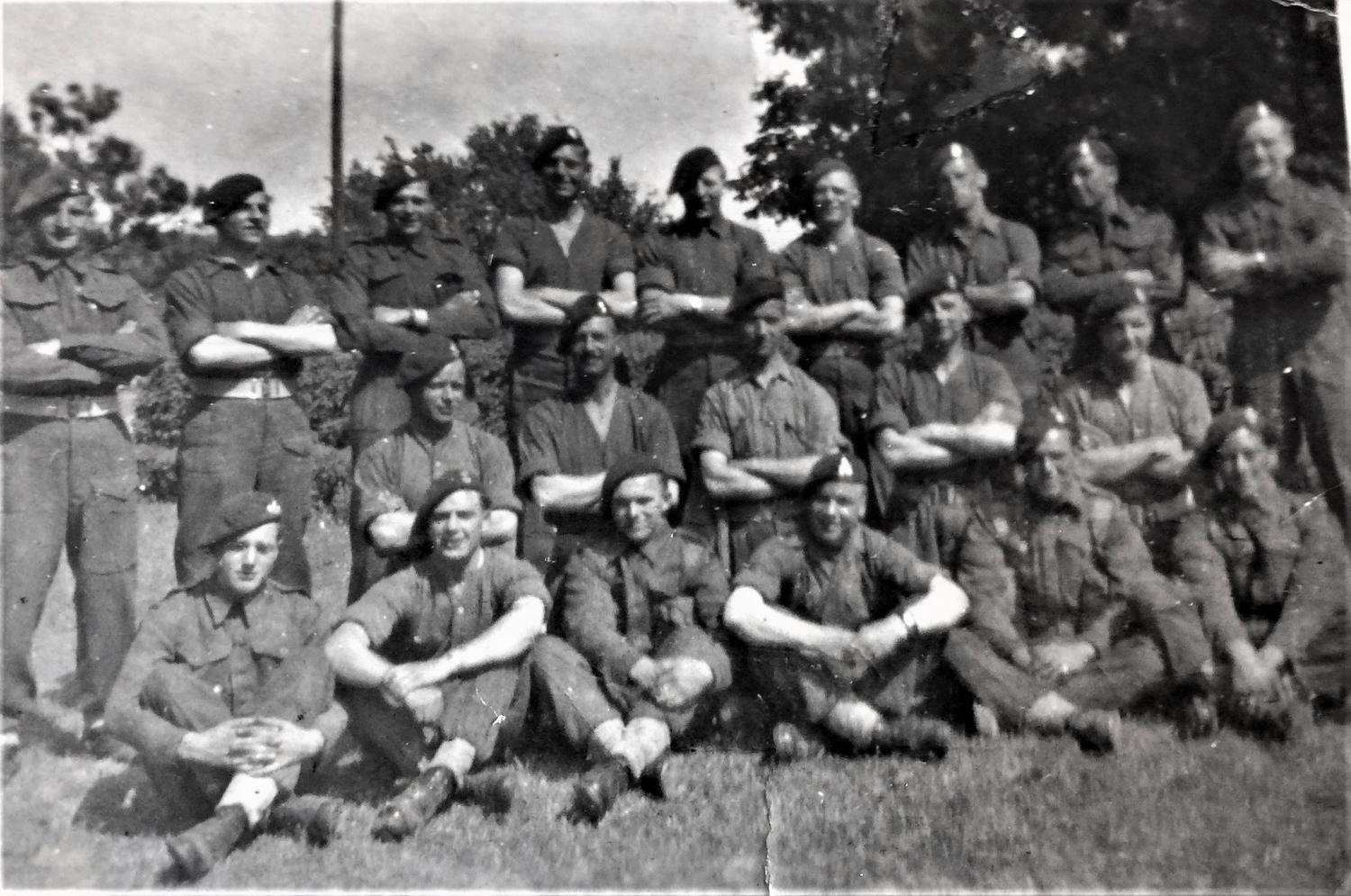 1 Section, 3 Troop, No.6 Commando, near Lübeck Germany  after VE Day.