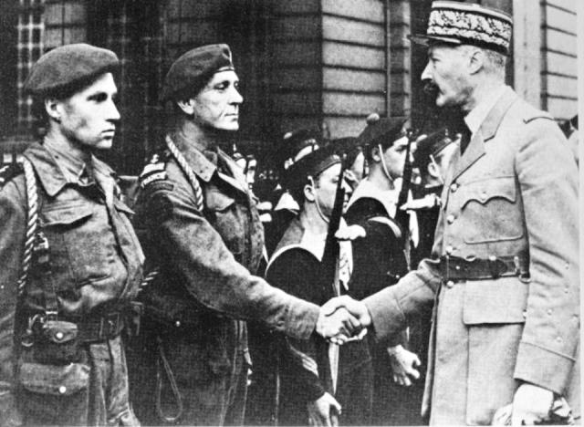 Lt G Vourch, Kommandant Keiffer & General Giraud