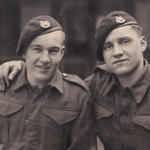 Bob Yaxley and Bill Mills, 'E' Troop 45RM Commando