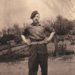 Bill 'Jock' Mills, 45RM Commando, Eutin, Germany, 1945