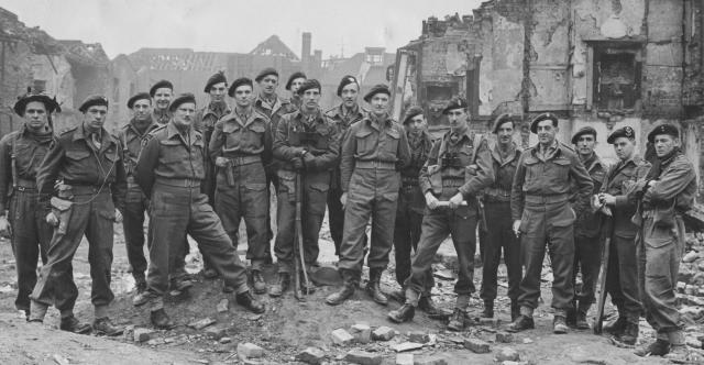 No.3 Commando Officers, Limehouse, 1944 (2)