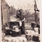 Bob Yaxley and Len Campbell 45 Commando 'E' Troop 1945