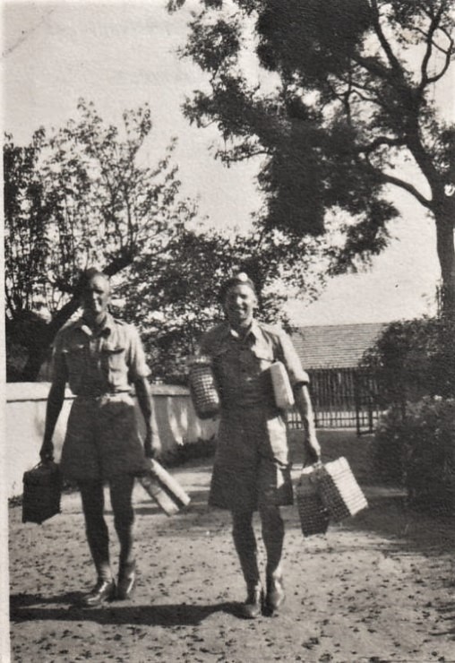 Cpl H. Marwood and Sgt Philip Johns, No.5 Commando 6 Troop