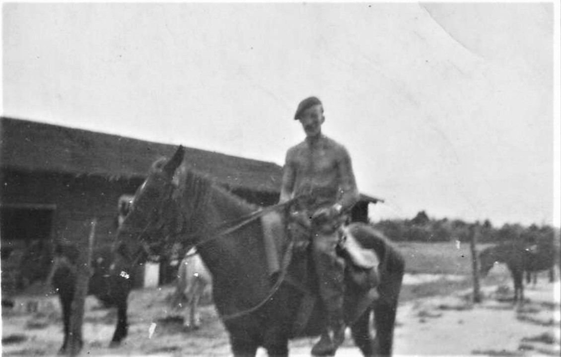 L/Cpl Jake 'Ginger' Ford, No.5 Cdo 6 troop, on 'Killer'
