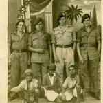 Frank Roper and others, No.5 Commando 2 troop. Bombay 1945