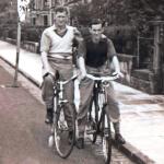 No.2 Commando 5 troop veterans Tiny Burke BEM and Joe Rogers MM (right)