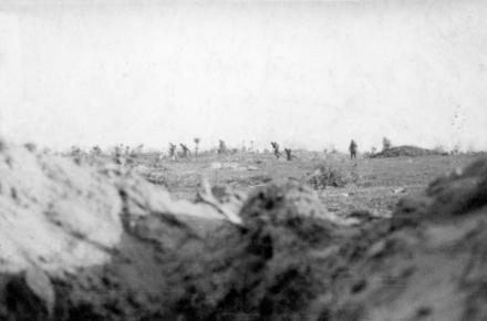 Commandos crossing open ground