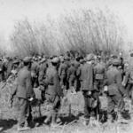 No.2 Commandos with German prisoners