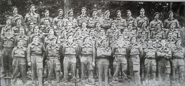 'Joe' Goldsmith and others of 'B' Squadron SAS after Operation Haggard