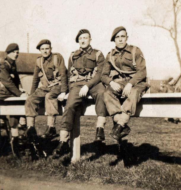 No.2 Commandos Walter Ainslie, John Caveney, Jimmy Smith, John Stewart