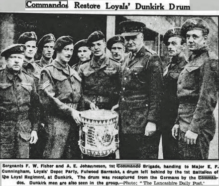 Commandos restore Drum to The Loyals.