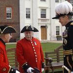 Roy Cadman (No.3 Cdo) & The Governor