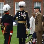 General Sir Adrian Bradshaw, KCB, OBE and Lt. Col. Tom Salberg MBE